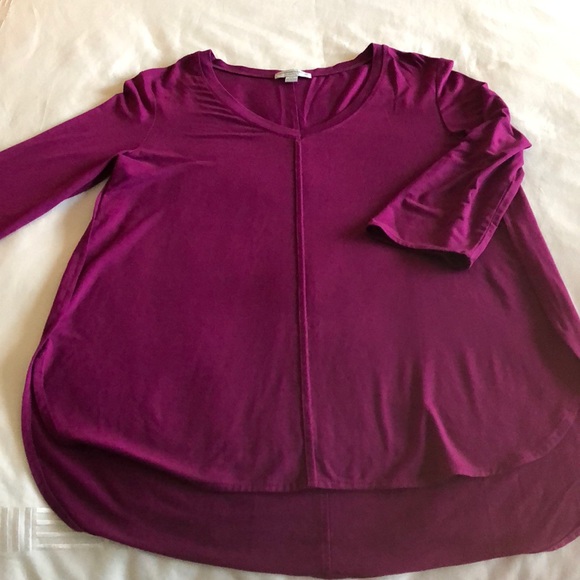 Catherine Barclay long shirt jersey top - Picture 3 of 4
